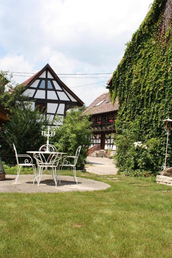 La Grange Aux Coqs Bed & Breakfast Ittenheim Dış mekan fotoğraf