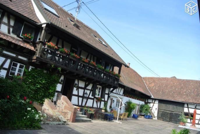 La Grange Aux Coqs Bed & Breakfast Ittenheim Dış mekan fotoğraf