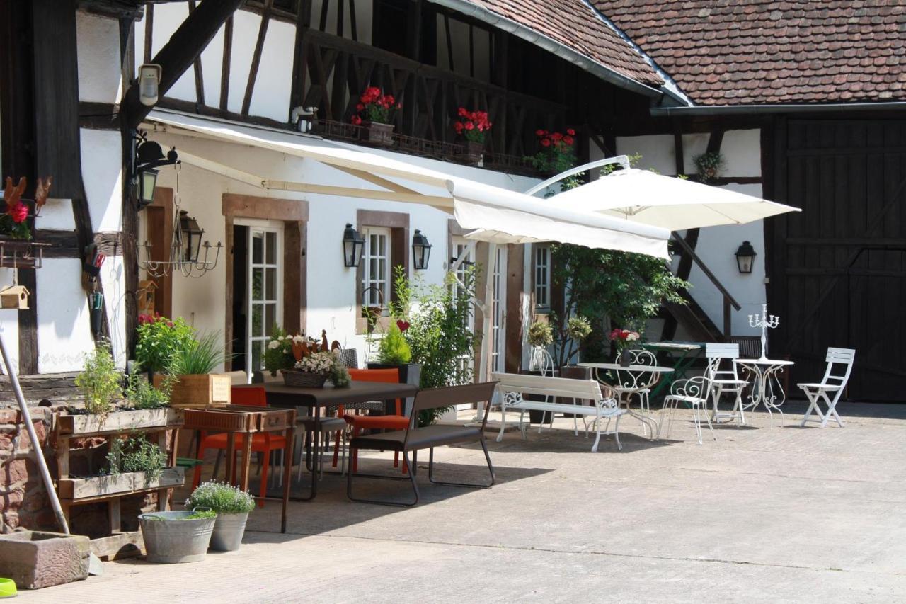 La Grange Aux Coqs Bed & Breakfast Ittenheim Dış mekan fotoğraf